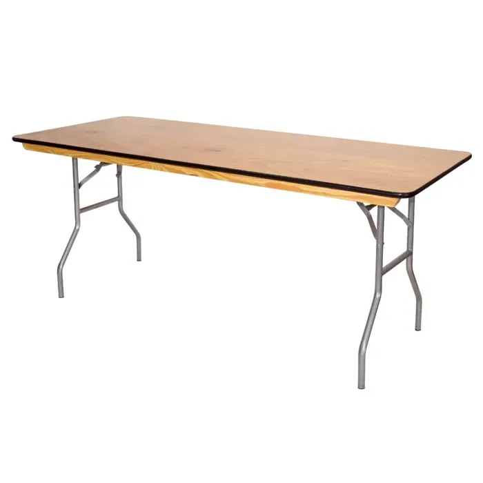 Plain Rectangle Tables 3x6ft